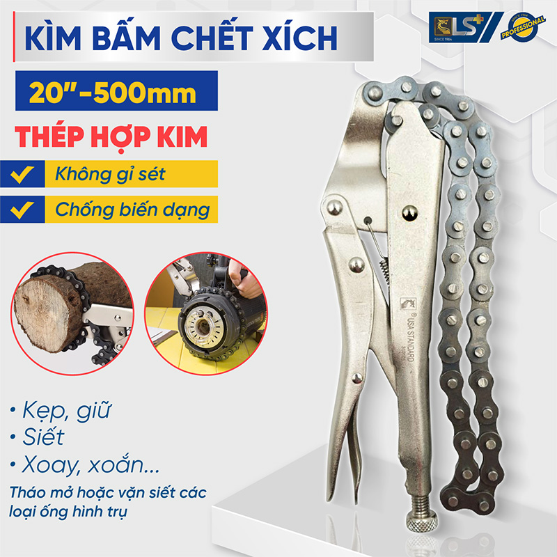 Kìm bấm chết xích LS+ Kim bam chet xich LS