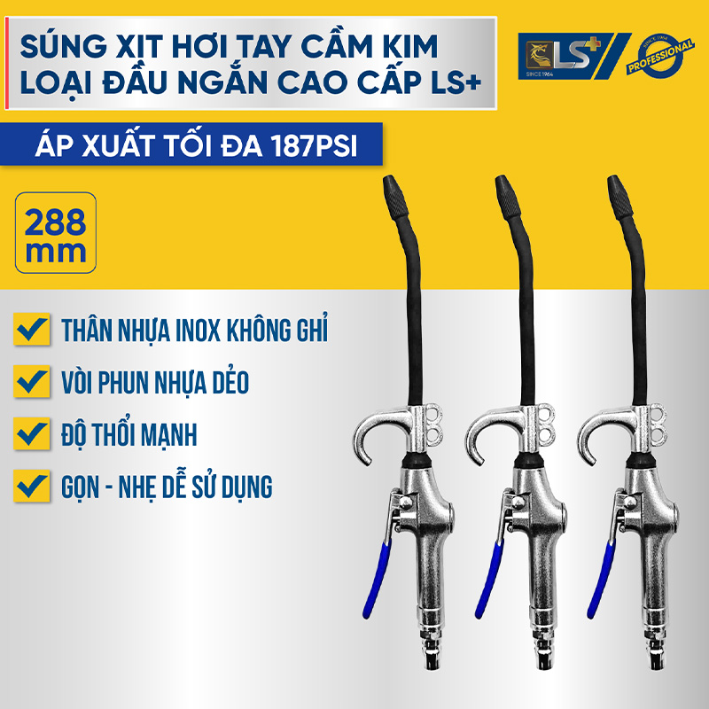 Sung Xit Hoi Tay Cam Kim Loai Dau Ngan Cao Cap LS web2